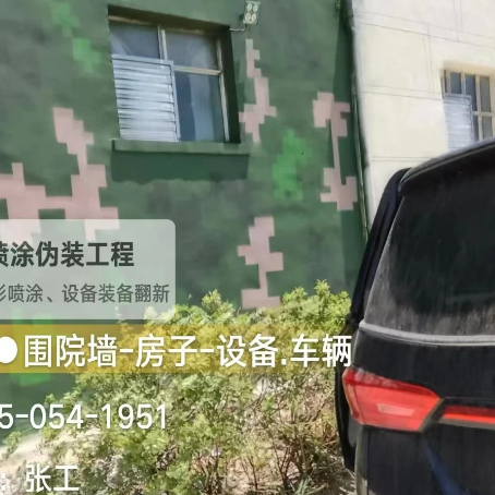昌都数码迷彩漆施工